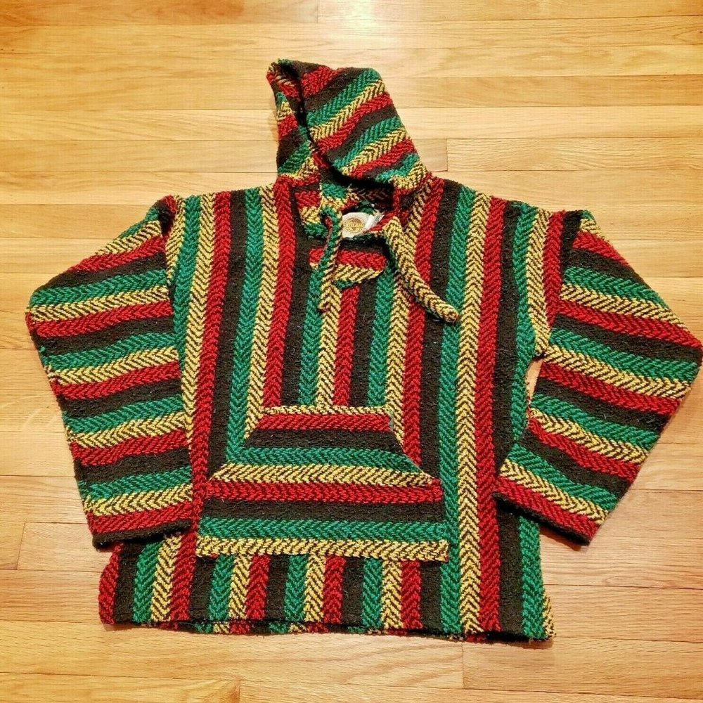 earth ragz Unisex pullover poncho sz M